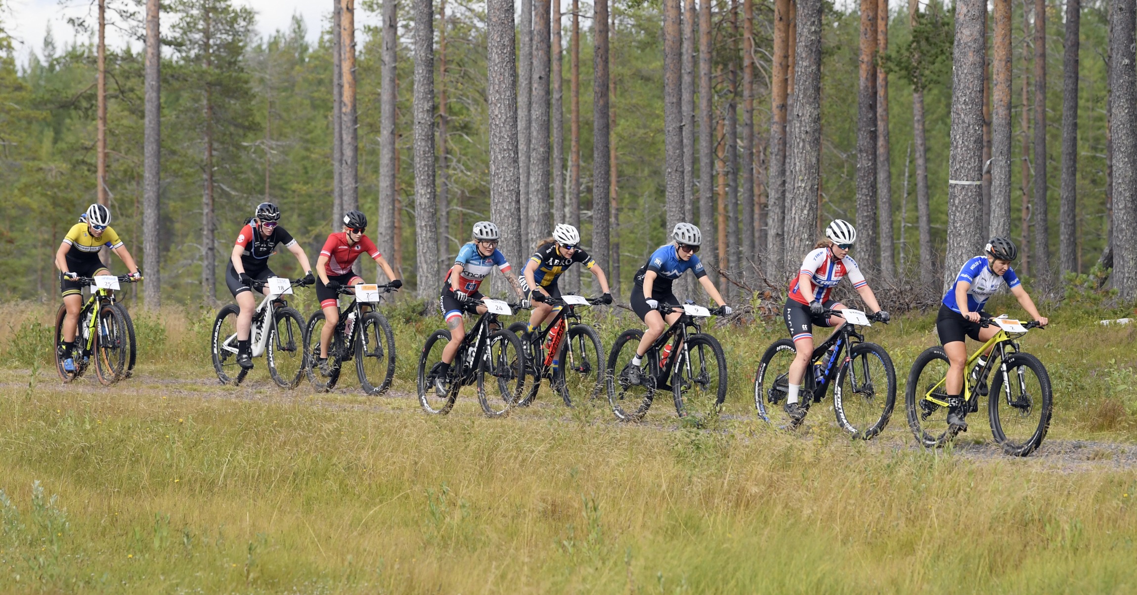 Ny Banstr ckning 2023 Cyklister Tar Sig An Startbacken I Vasaloppet 