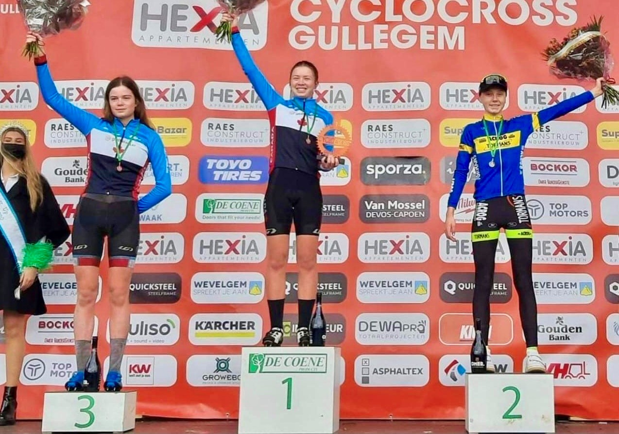Alma Johansson ordnade silver i tufft CX-race i Västflandern ...
