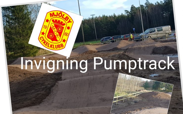 Den 8 maj 2018 invigs ny pumptrack i Mjölby