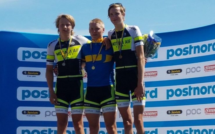 Motala AIF CK tog upp hela prispallen med Linus Kvist längst upp.