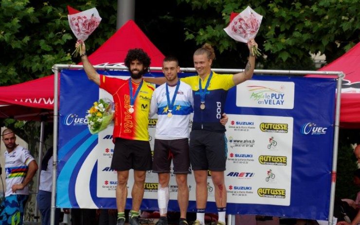 Abel Mustieles (guld), Benito Ros (silver) och Joacim Nymann (brons)